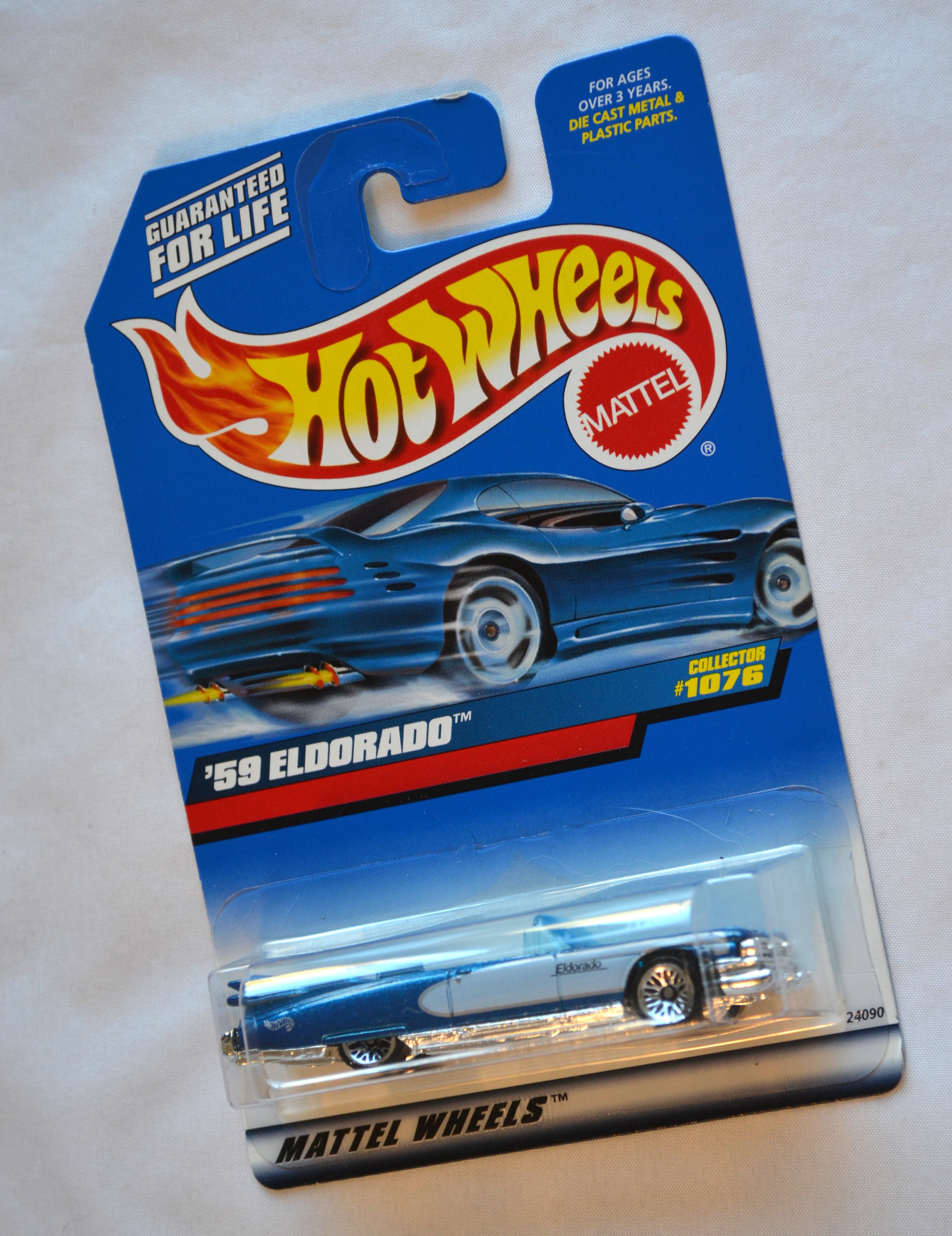 New Hot Wheels 24090 - 1076 59 El Dorado Blue LWCH