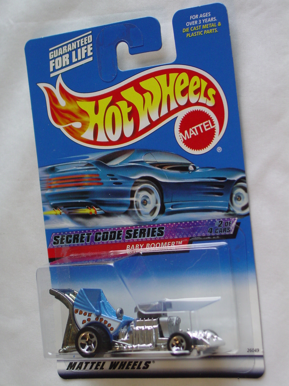 New Hot Wheels 26049 - 46 Baby Boomer Blue Malaysia
