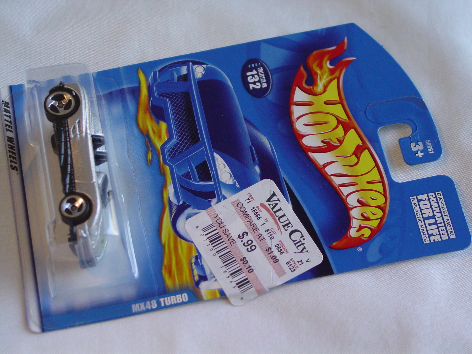 New Hot Wheels - 50661 132 MX 48 Turbo metalflake Grey SP3