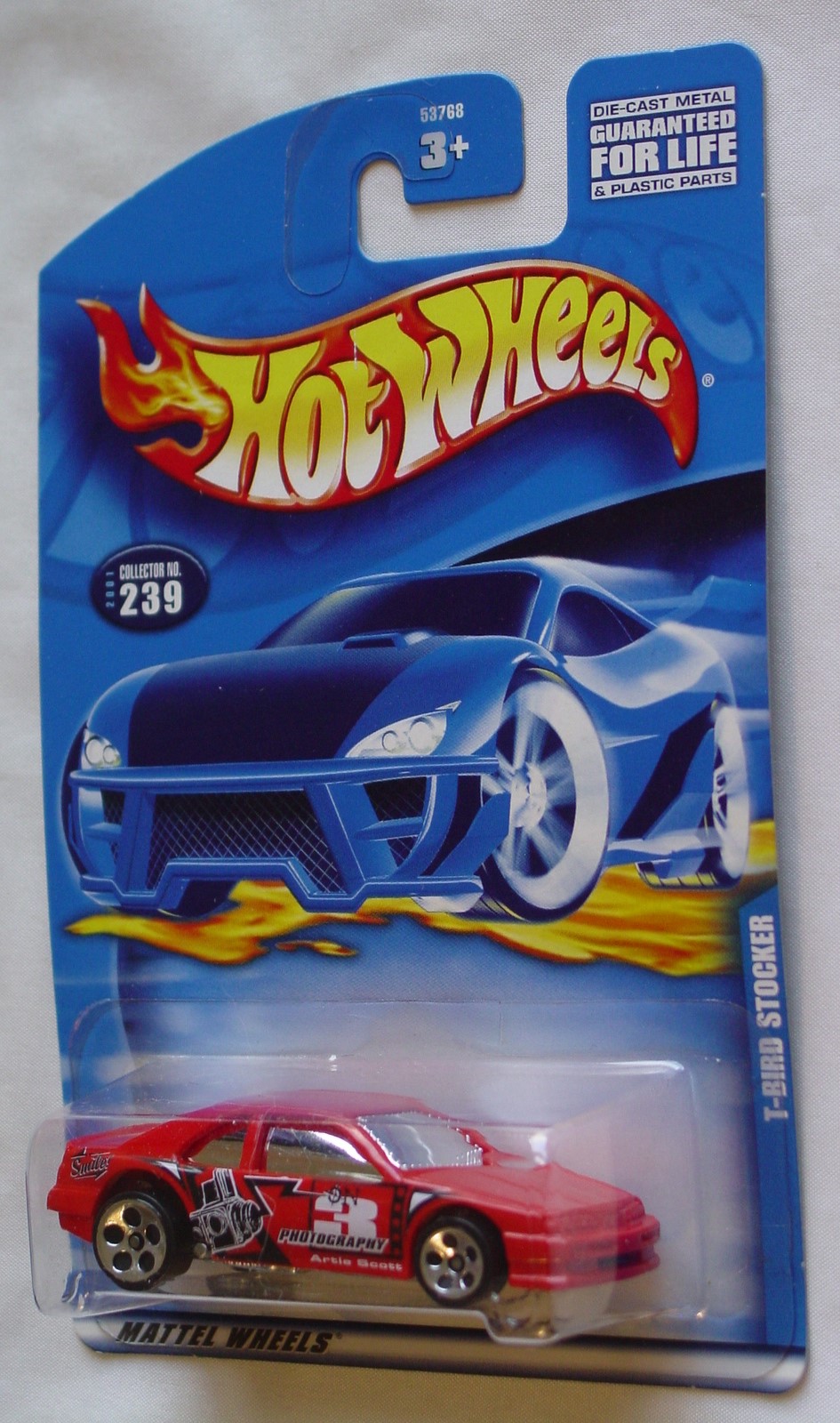 New Hot Wheels - 53768 239 T-Bird Stocker Red HO5
