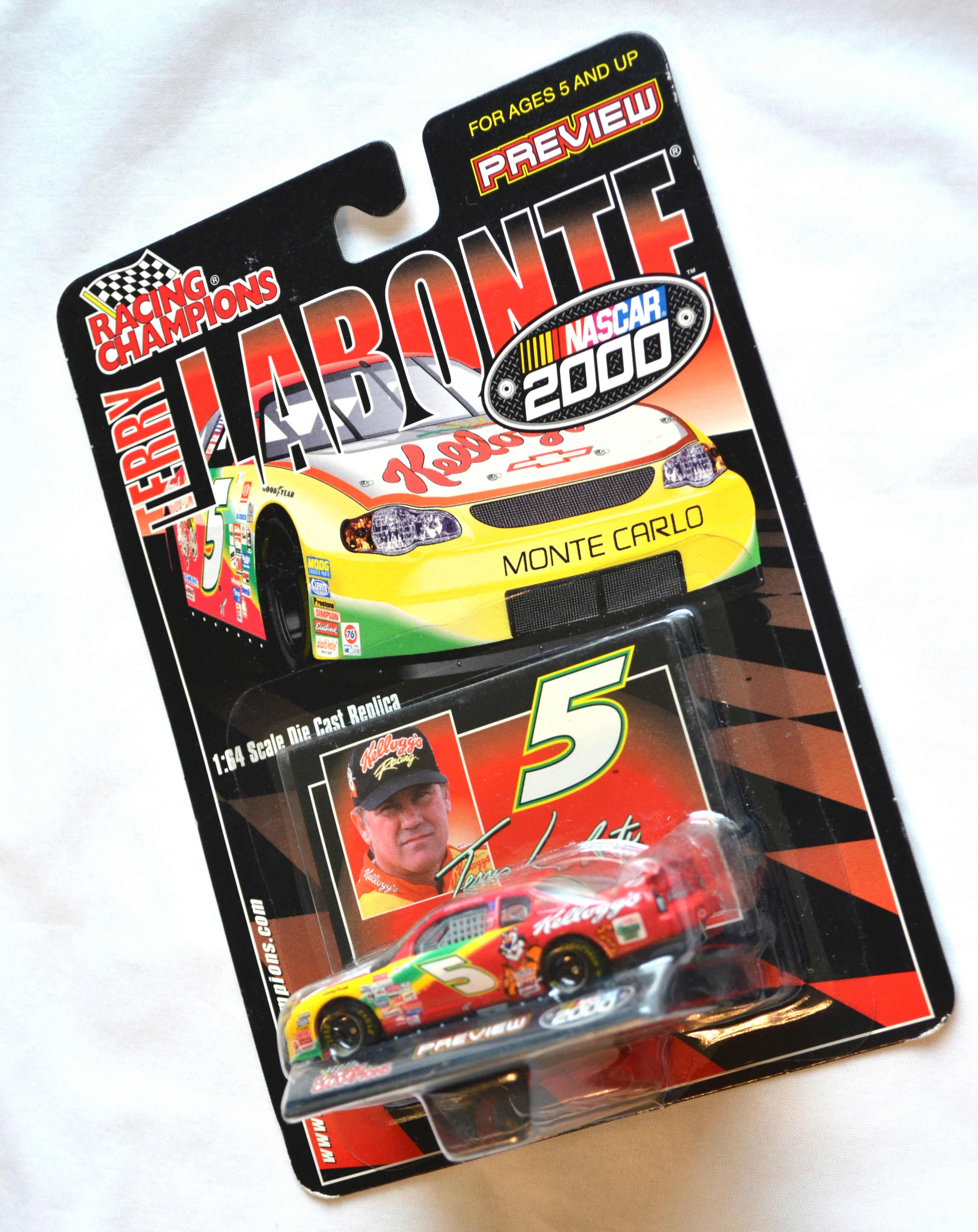 Racing Champions - NASCAR2000 T Labonte 5 Kelloggs Monte Carlo