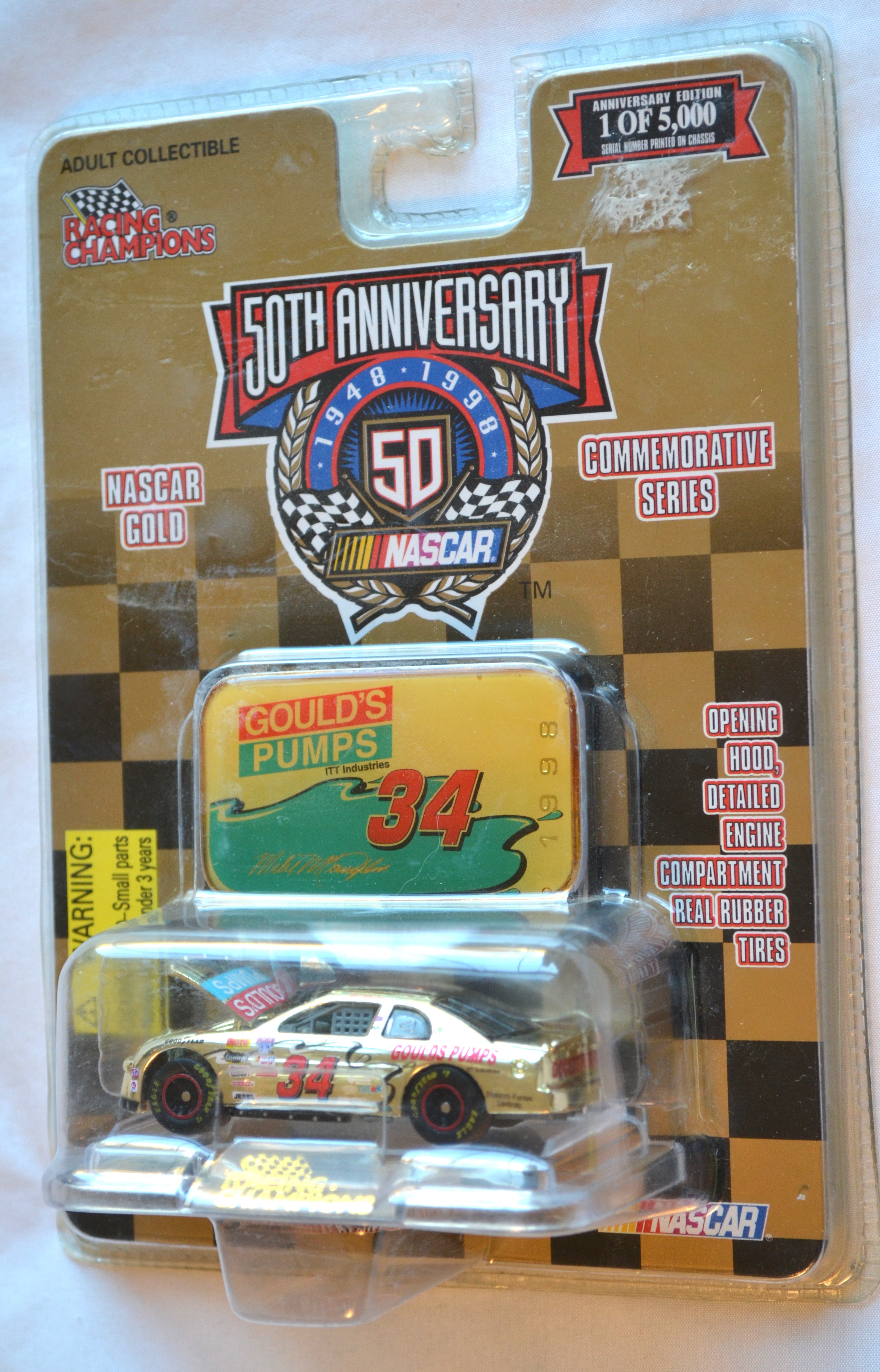 Racing Champions - NASCAR50THGOLD Goulds Pumps 1/5000