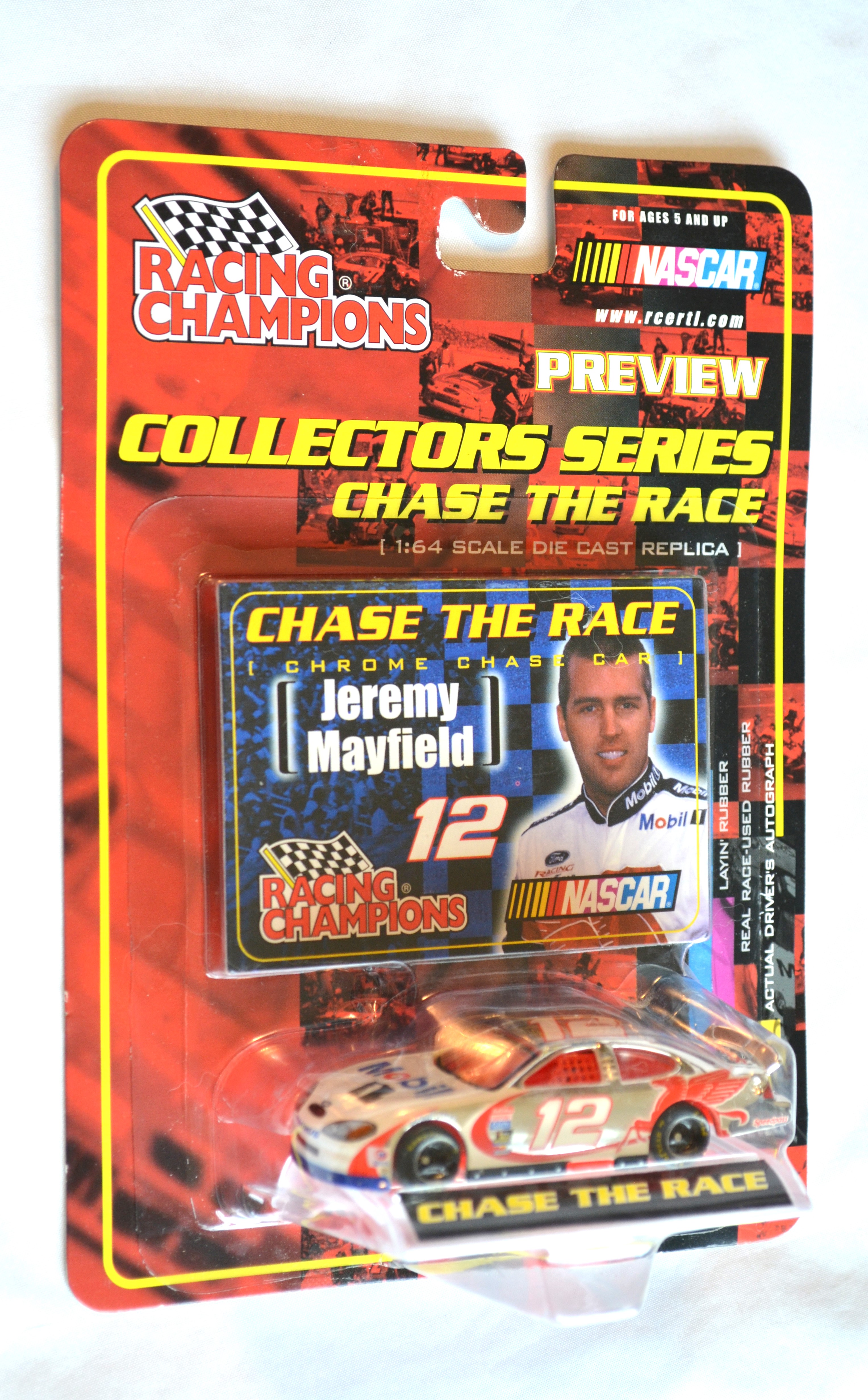 Racing Champions - CHASE CHROME Jeremy Mayfield Taurus 12