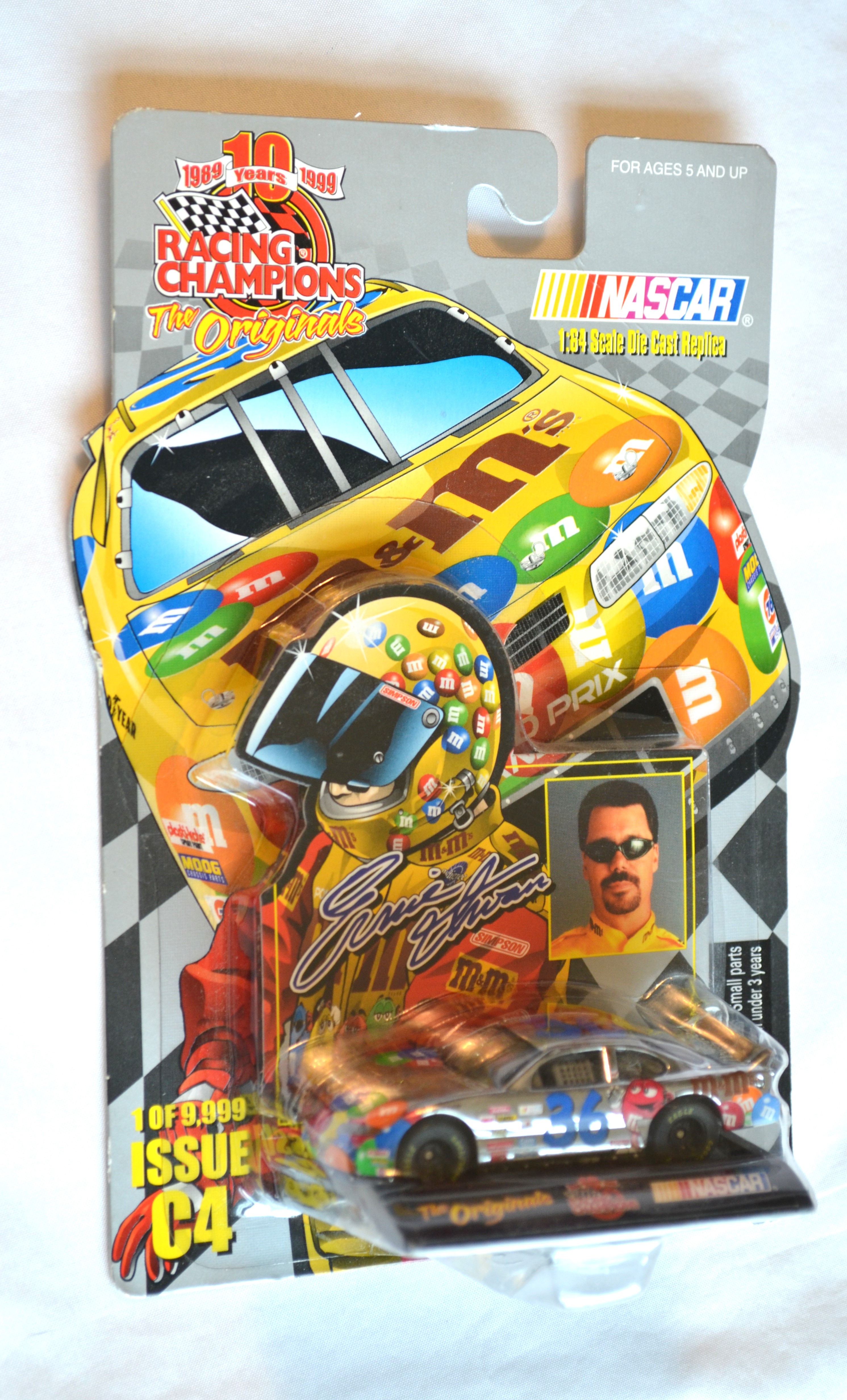 Racing Champions - CHASE CHROME C4 Ernie Irvan 36 1/9999