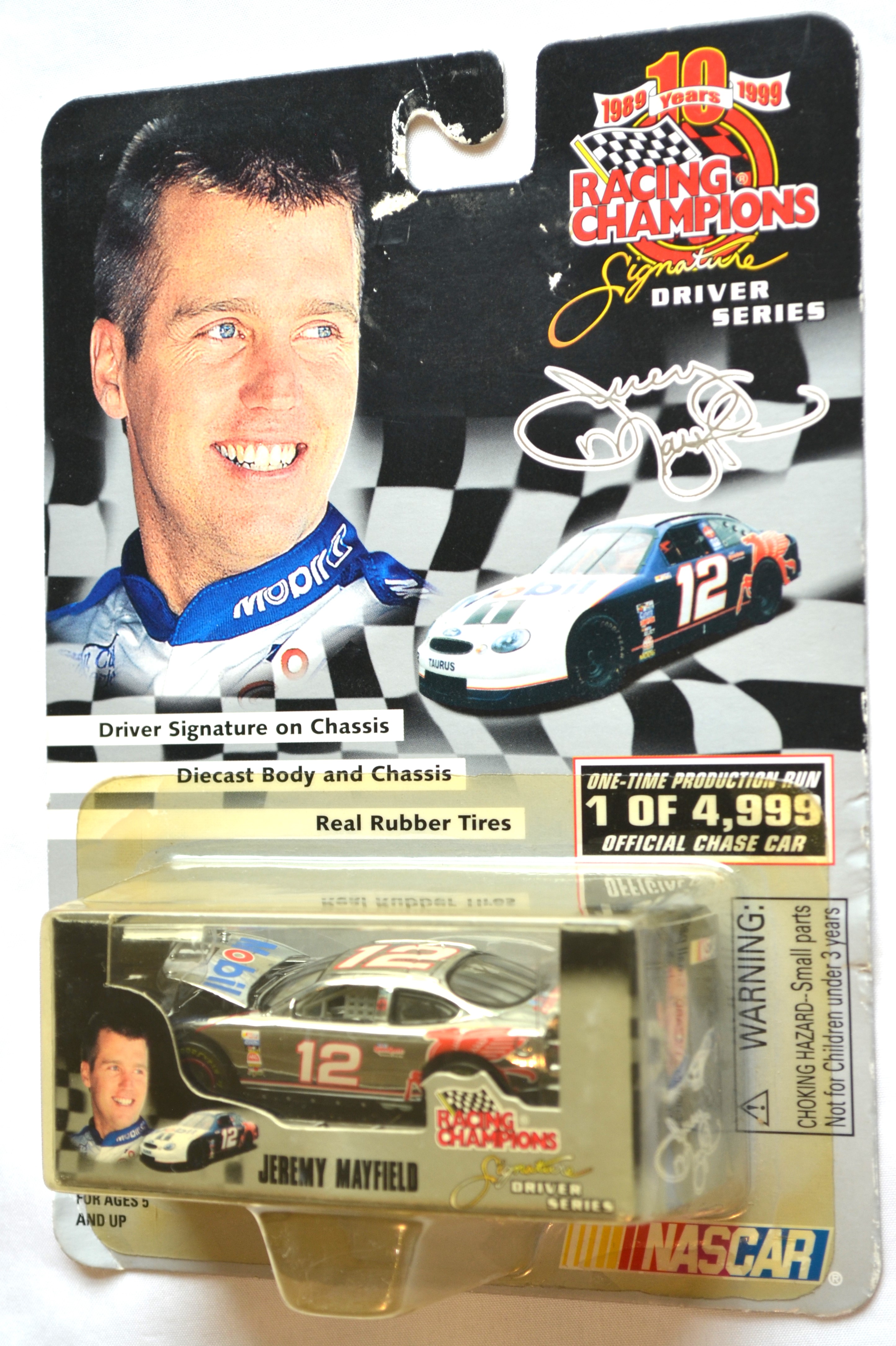 Racing Champions - RACINGCHAMP10YRS Driver Mayfield 1/4999 disc blister
