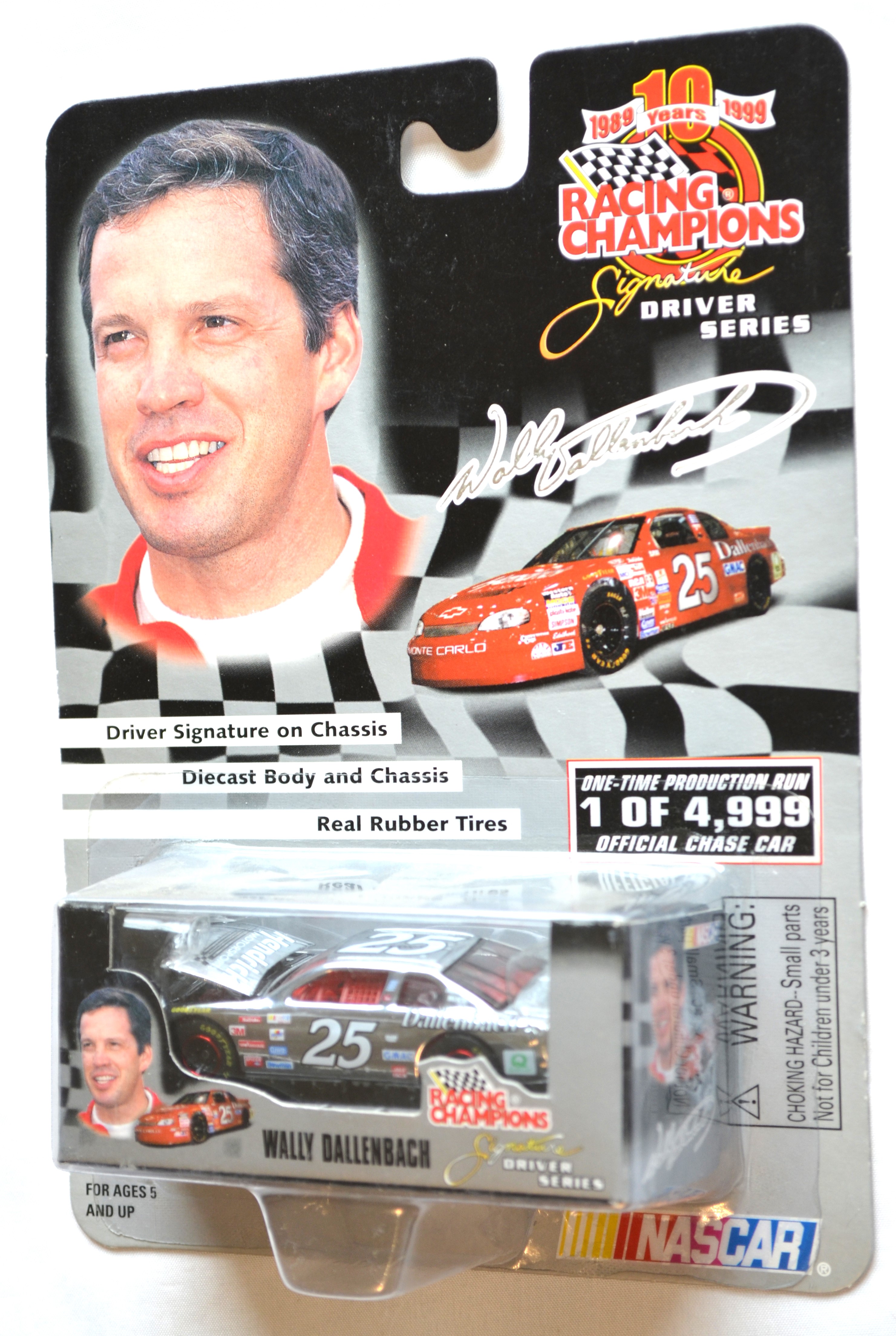 Racing Champions - RACINGCHAMP10YRS DriverDallenbach 25 Chrome 1/4999