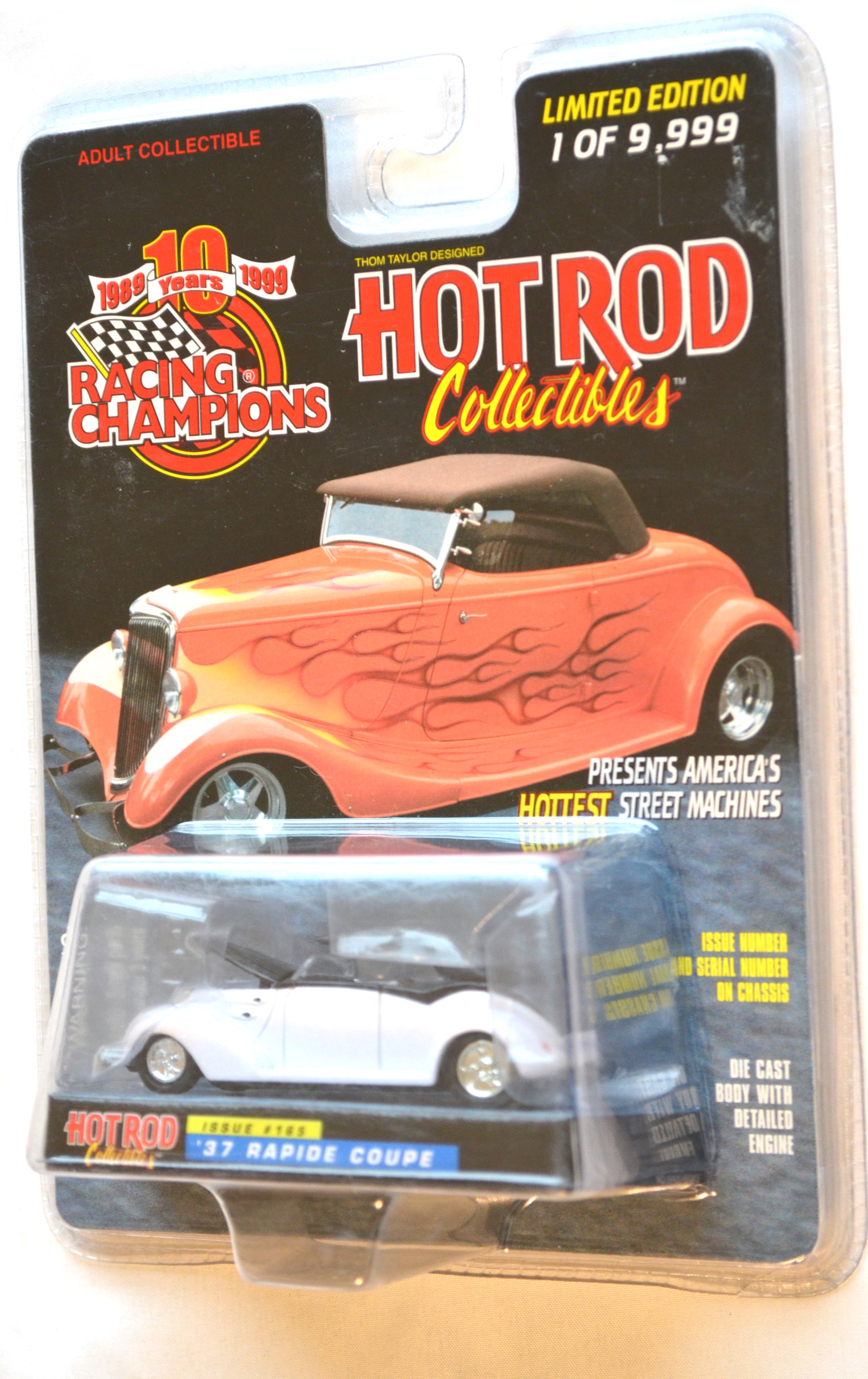 Racing Champions 165 - HOT ROD 37 Rapide Coupe Lavender/dark Purple 1/9999