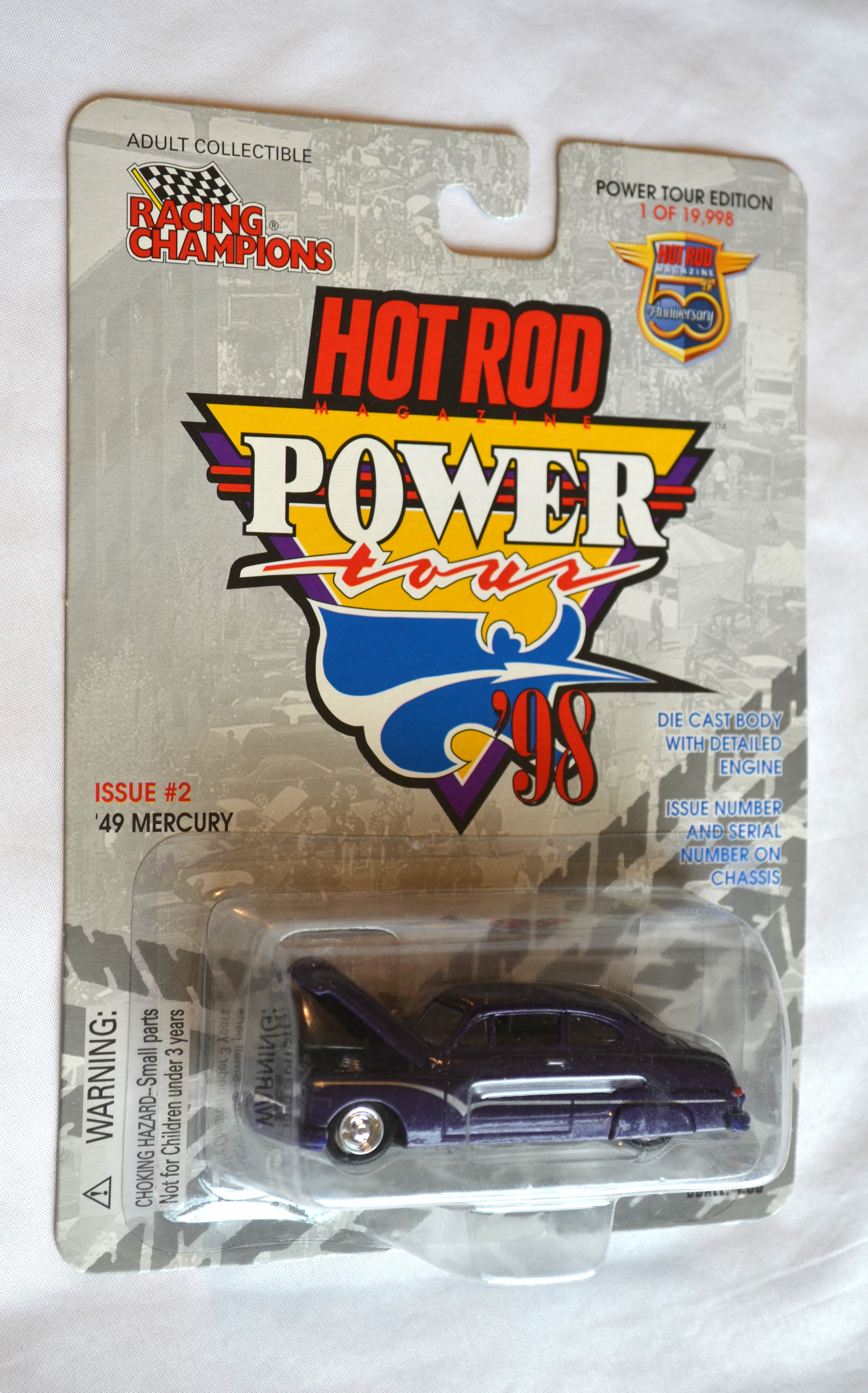 Racing Champions - Power Tour 98 49 Merc dark Purple 1/19998