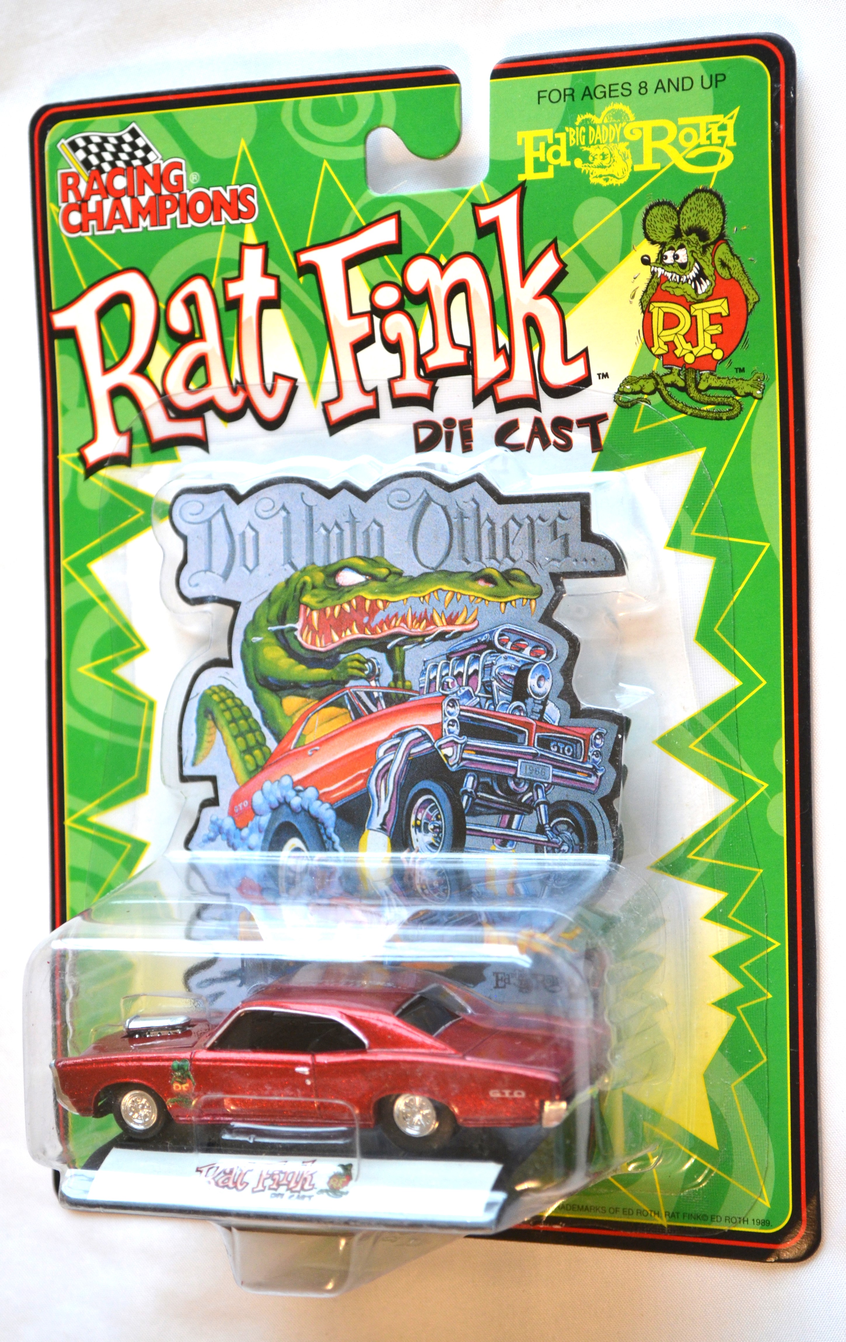 Racing Champions - RATFINK 66 GTO Do Unto Others met Red