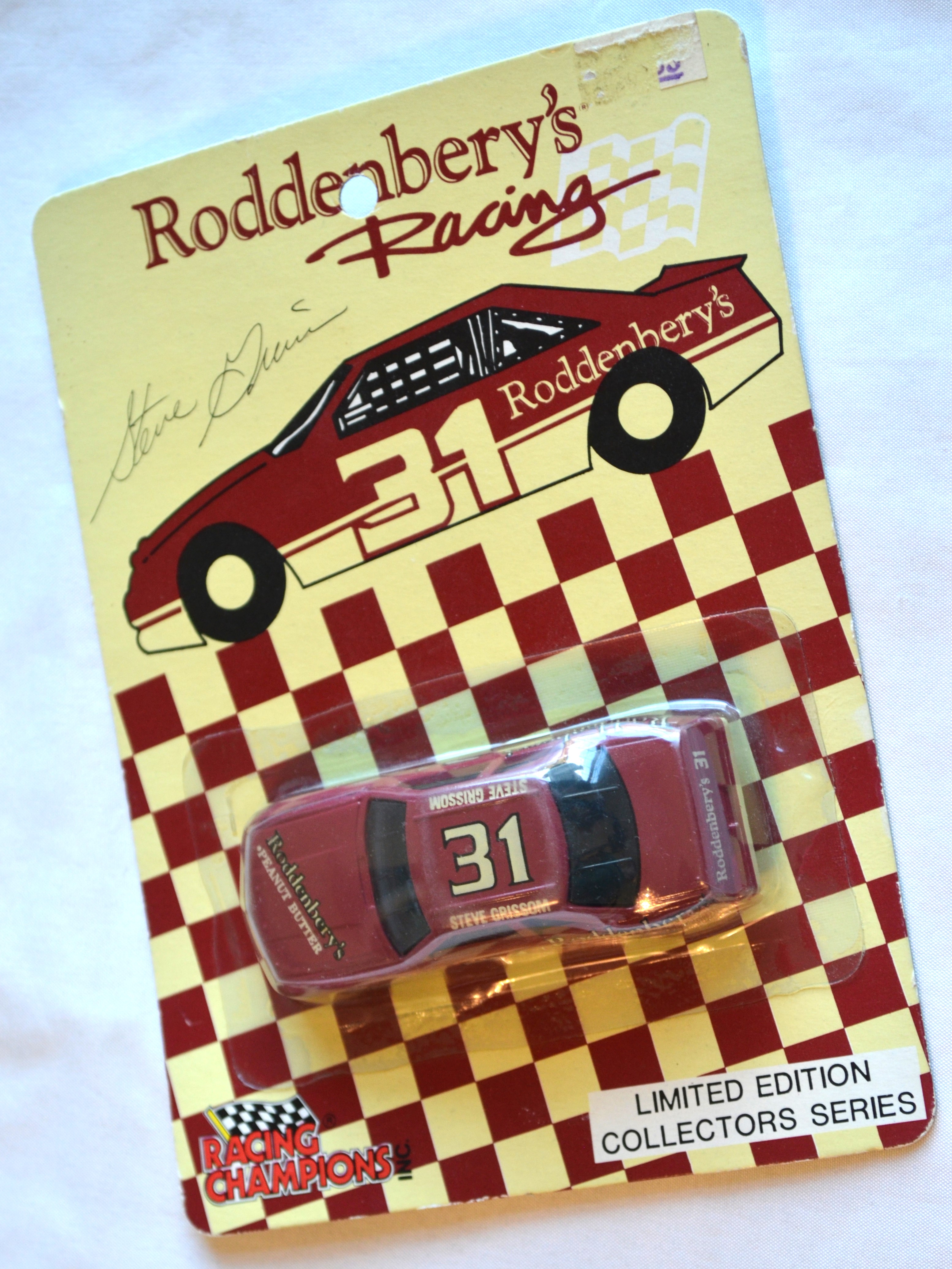 Racing Champions - RODDENBERYSRACING 31 Steve Grisson Maroon