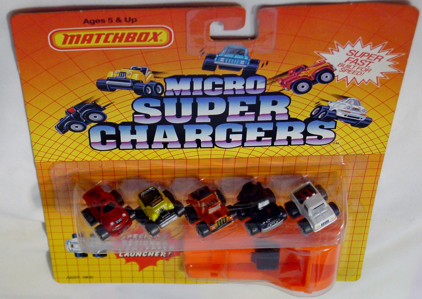 Matchbox MICRO SUPER CHARGERS Assortment 4