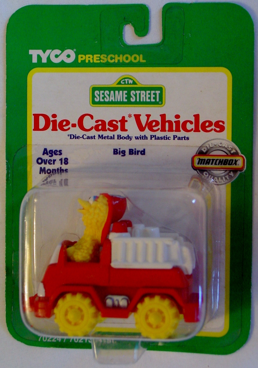 Matchbox SESAME 70224-70213 Big Birds Fire Engine