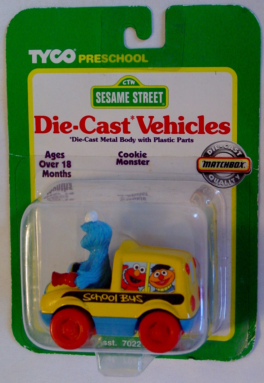 Matchbox SESAME 37221-37213 70221-70213 Cookie Monsters Bus